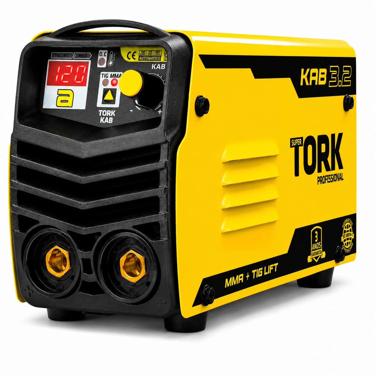 Máquina De Solda Inversora 120 AMP. KAB 32 MMA/TIG-LIFT 220V Tork